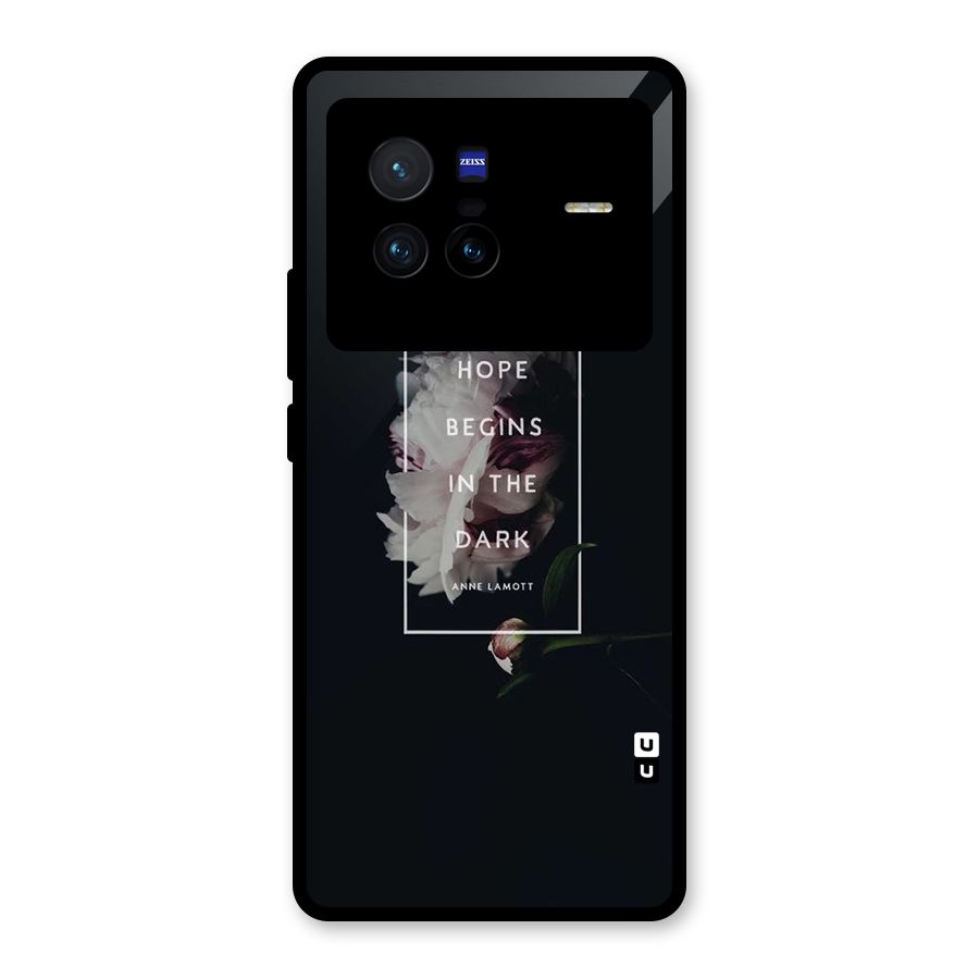 Dark Hope Glass Back Case for Vivo X80