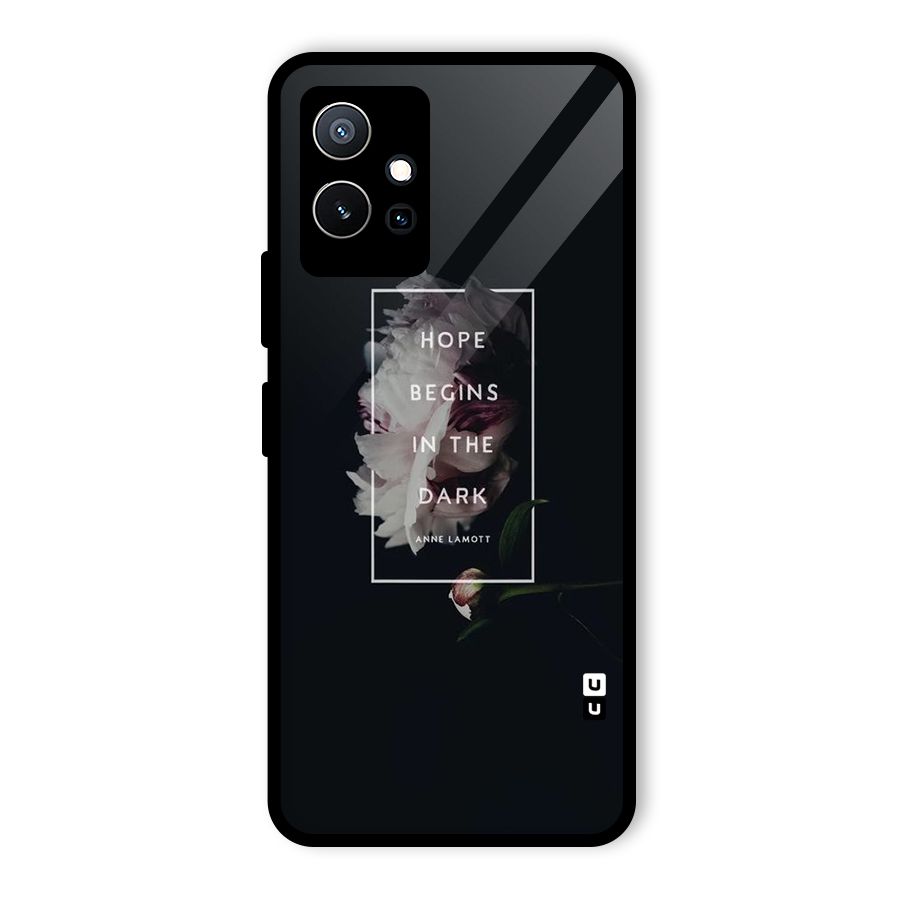 Dark Hope Glass Back Case for Vivo Y75 5G