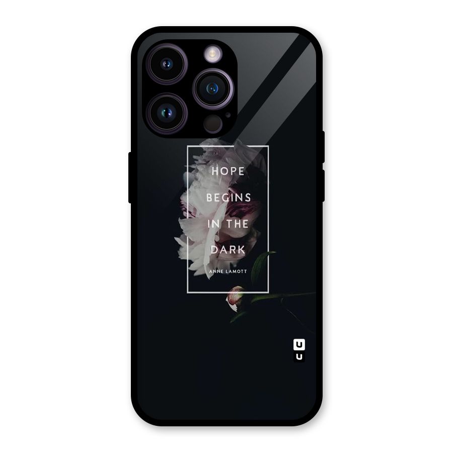 Dark Hope Glass Back Case for iPhone 14 Pro Max