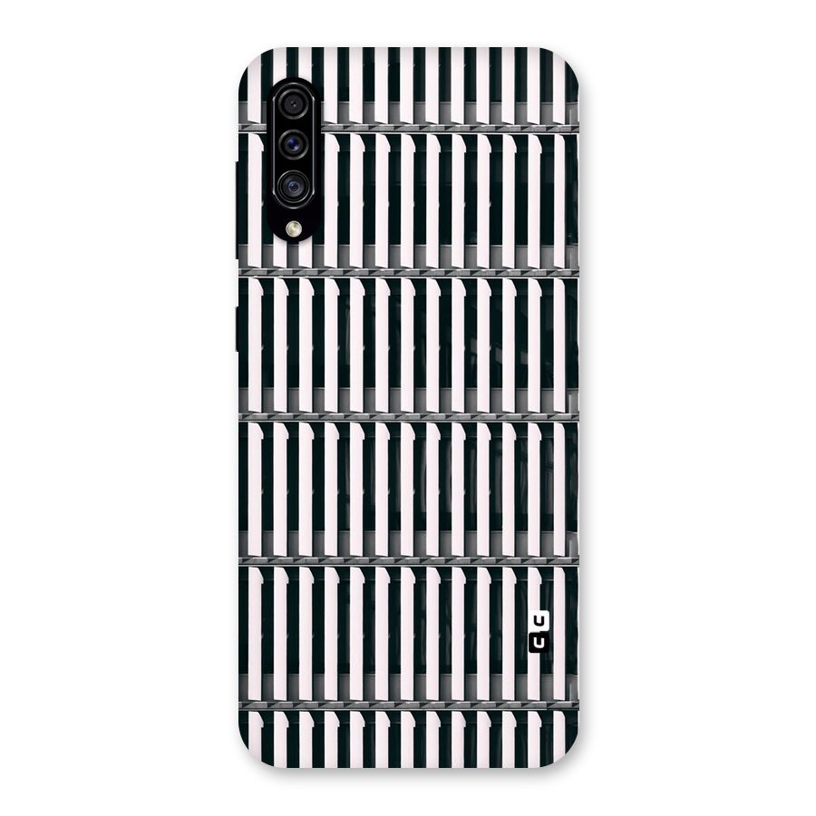 Dark Lines Pattern Back Case for Galaxy A30s