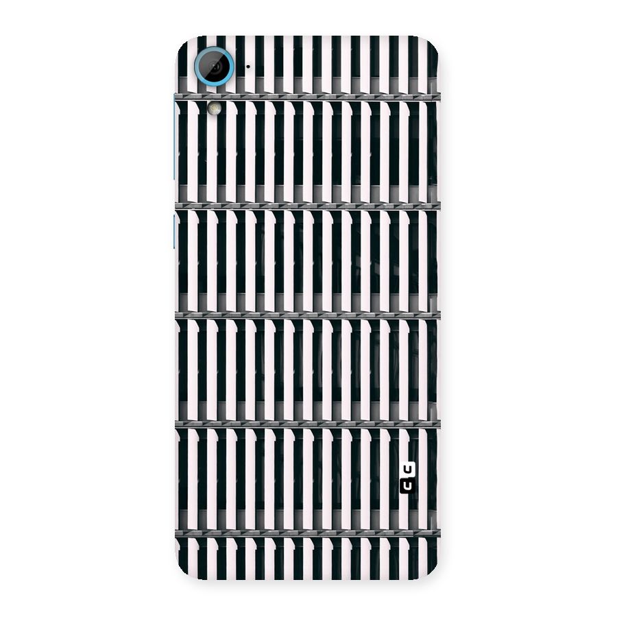 Dark Lines Pattern Back Case for HTC Desire 826