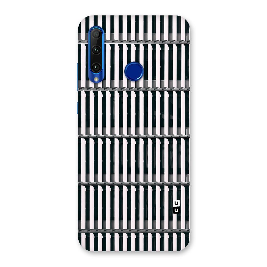 Dark Lines Pattern Back Case for Honor 20i