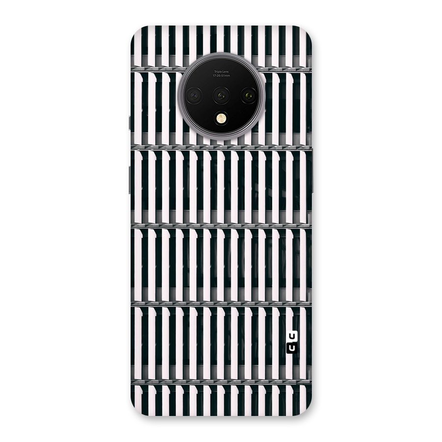 Dark Lines Pattern Back Case for OnePlus 7T