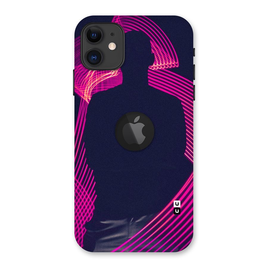 Dark Night DJ Back Case for iPhone 11 Logo Cut
