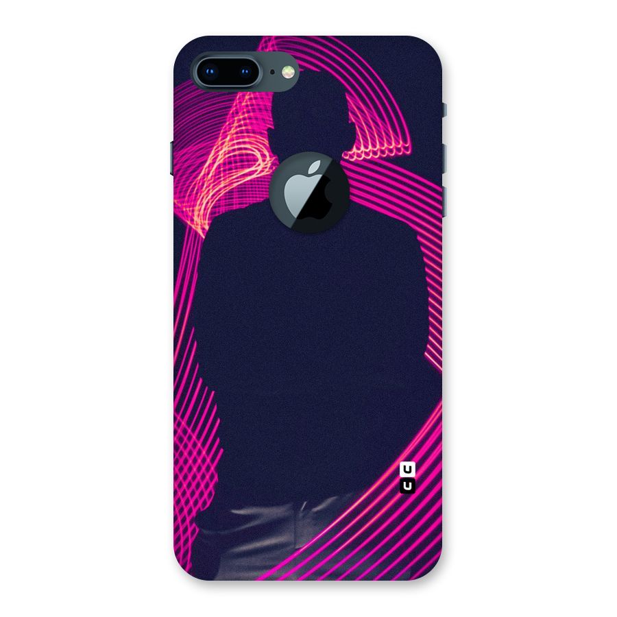 Dark Night DJ Back Case for iPhone 7 Plus Logo Cut