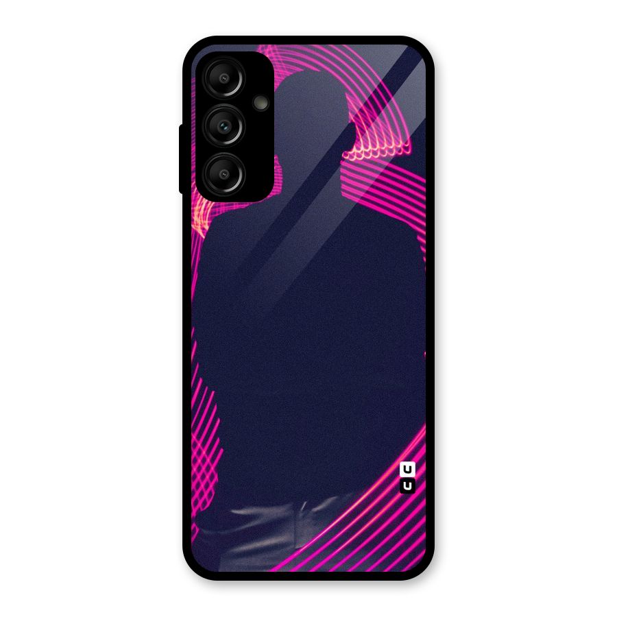 Dark Night DJ Glass Back Case for Galaxy A14 5G