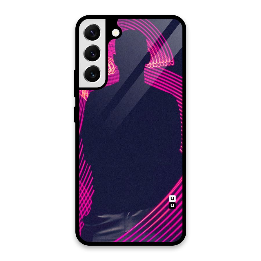 Dark Night DJ Glass Back Case for Galaxy S22 Plus 5G