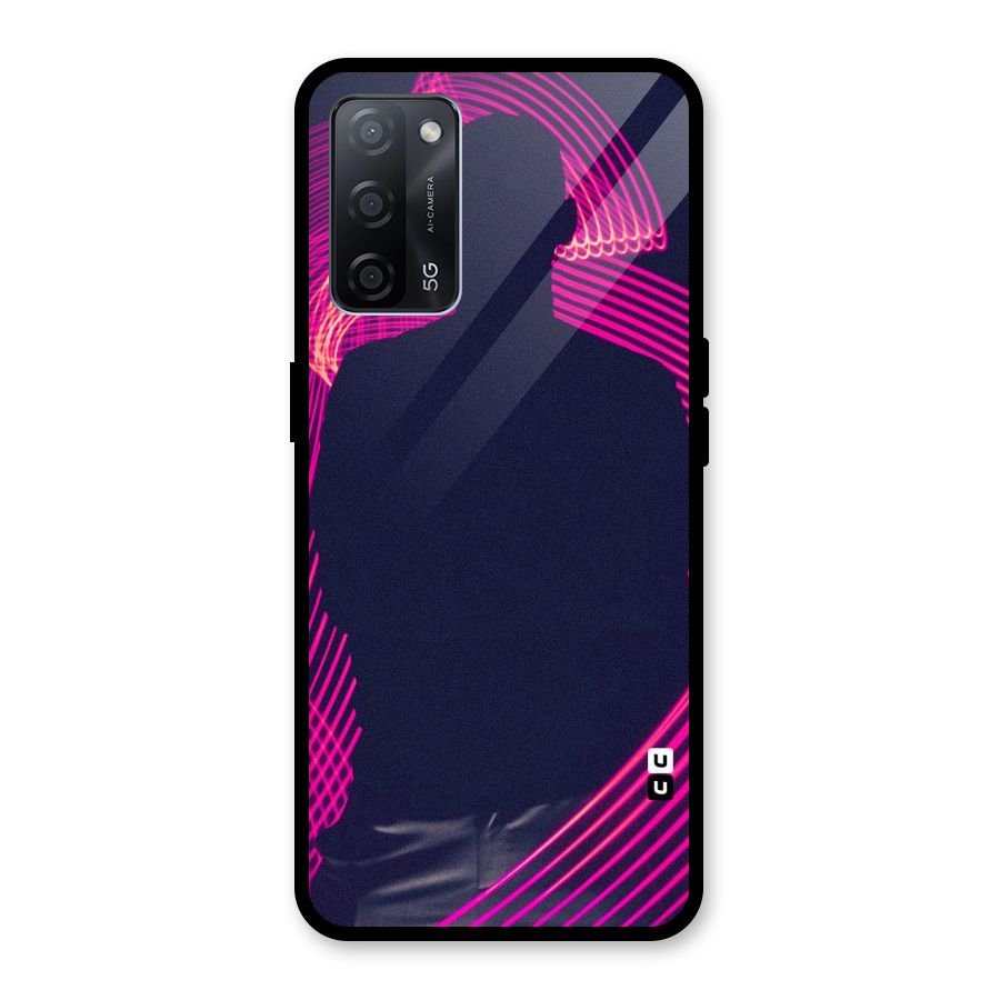 Dark Night DJ Glass Back Case for Oppo A53s 5G