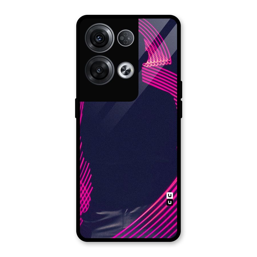 Dark Night DJ Glass Back Case for Oppo Reno8 Pro 5G