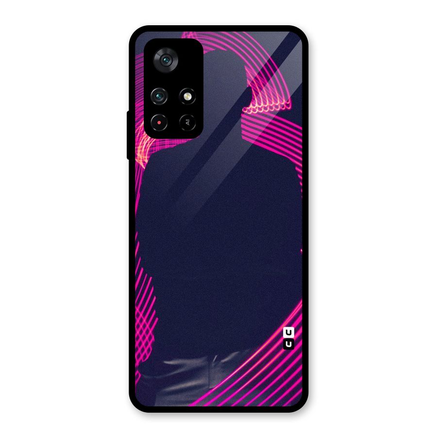 Dark Night DJ Glass Back Case for Poco M4 Pro 5G