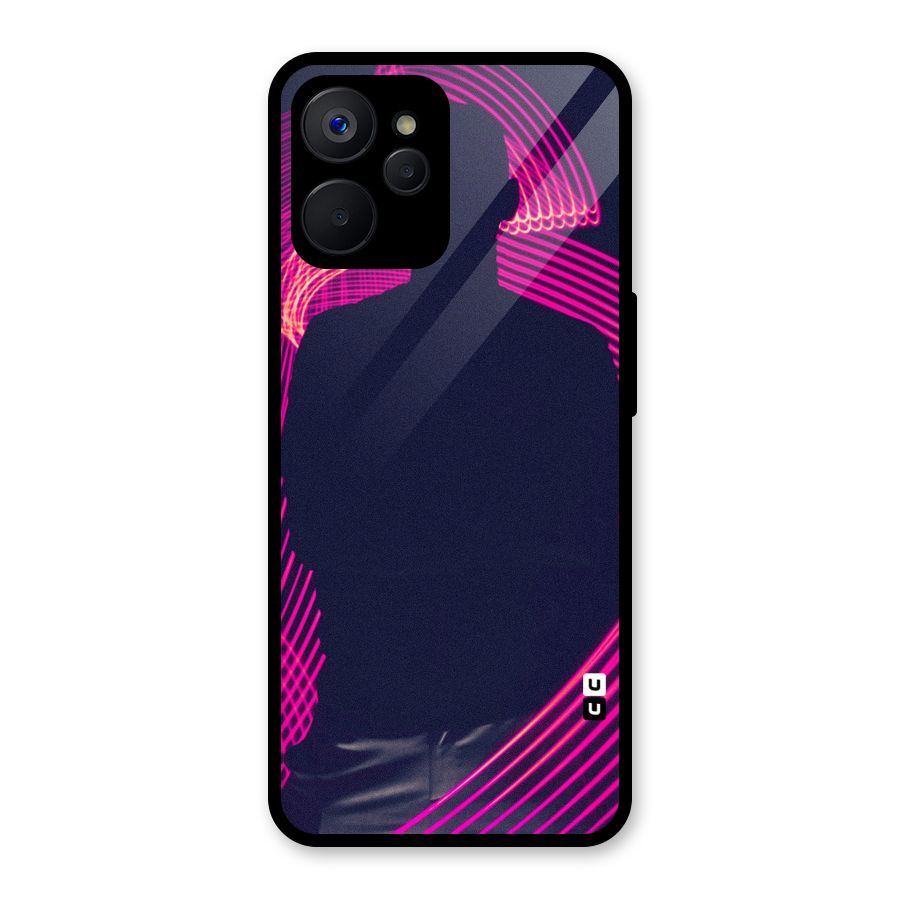 Dark Night DJ Glass Back Case for Realme 9i 5G
