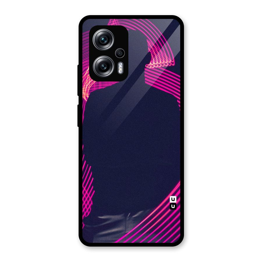 Dark Night DJ Glass Back Case for Redmi K50i