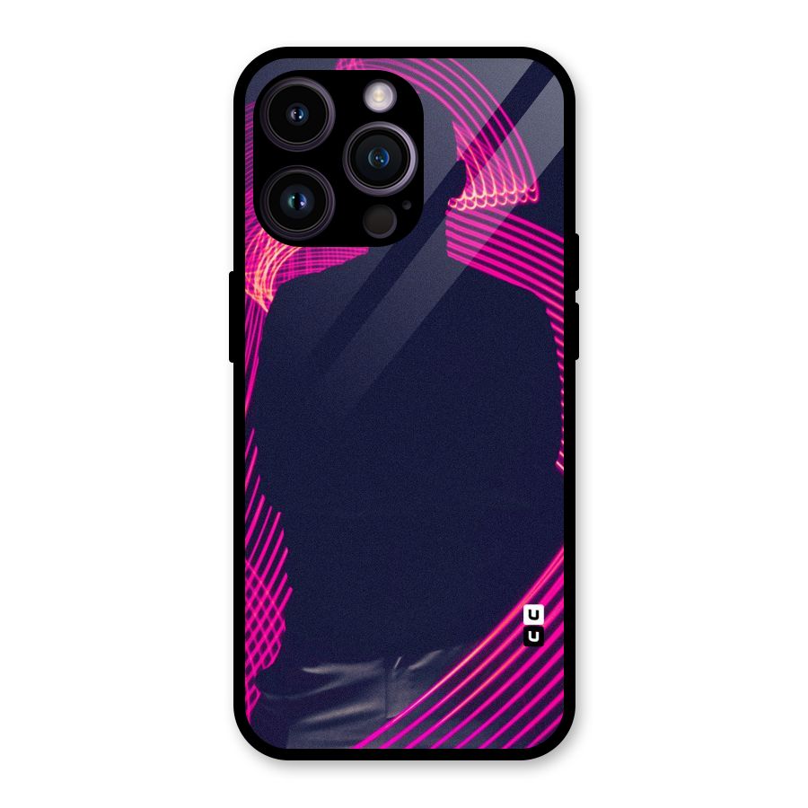 Dark Night DJ Glass Back Case for iPhone 14 Pro Max