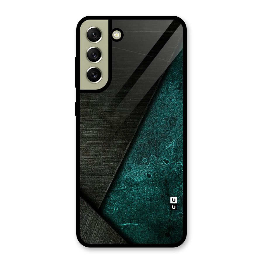 Dark Olive Green Glass Back Case for Galaxy S21 FE 5G