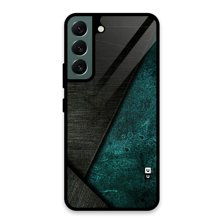 Dark Olive Green Glass Back Case for Galaxy S22 5G