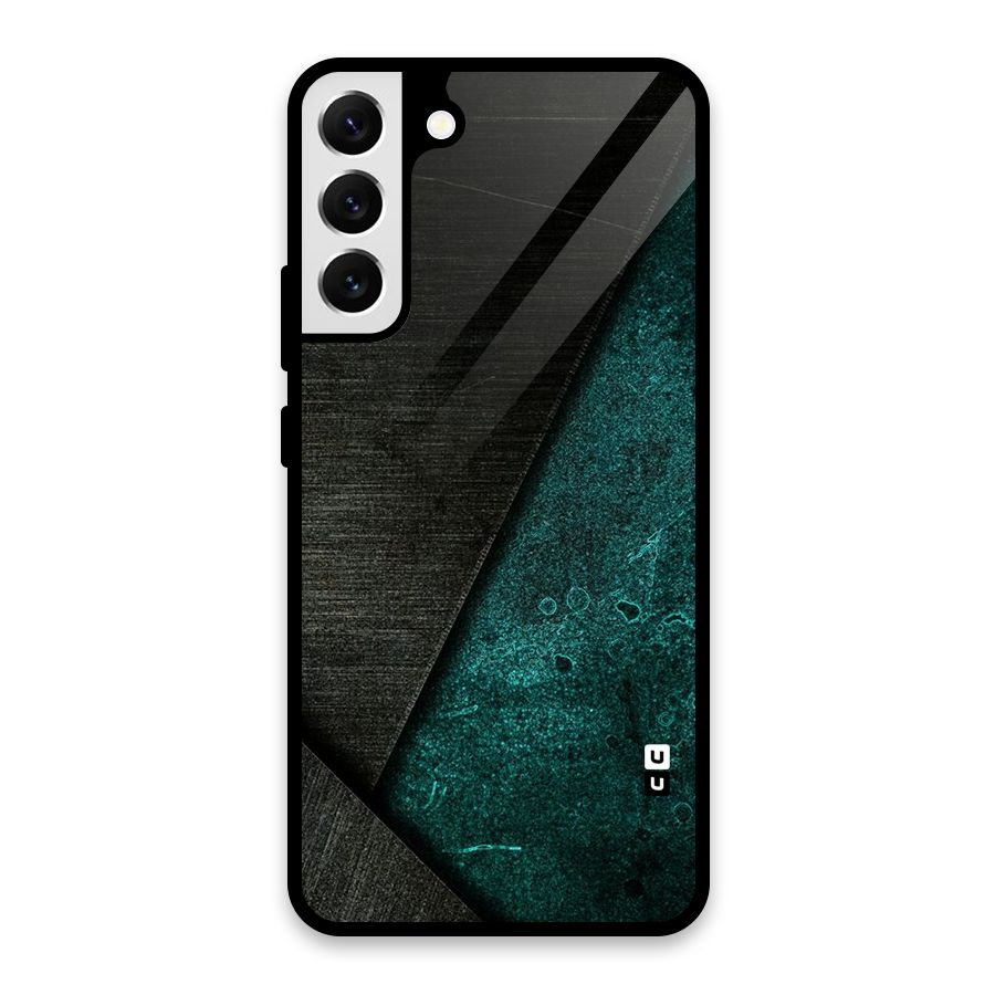 Dark Olive Green Glass Back Case for Galaxy S22 Plus 5G