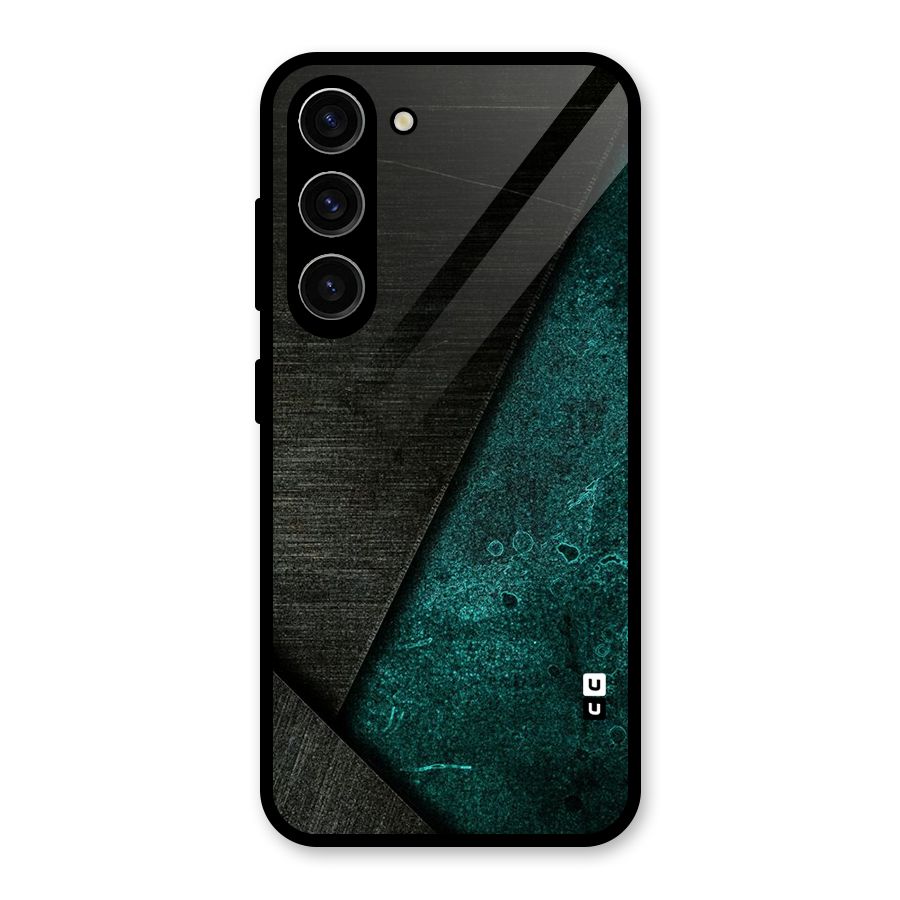 Dark Olive Green Glass Back Case for Galaxy S23