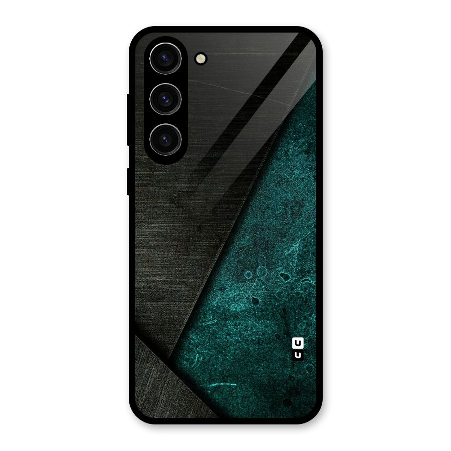 Dark Olive Green Glass Back Case for Galaxy S23 Plus