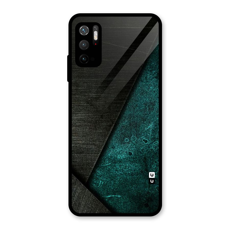 Dark Olive Green Glass Back Case for Poco M3 Pro 5G