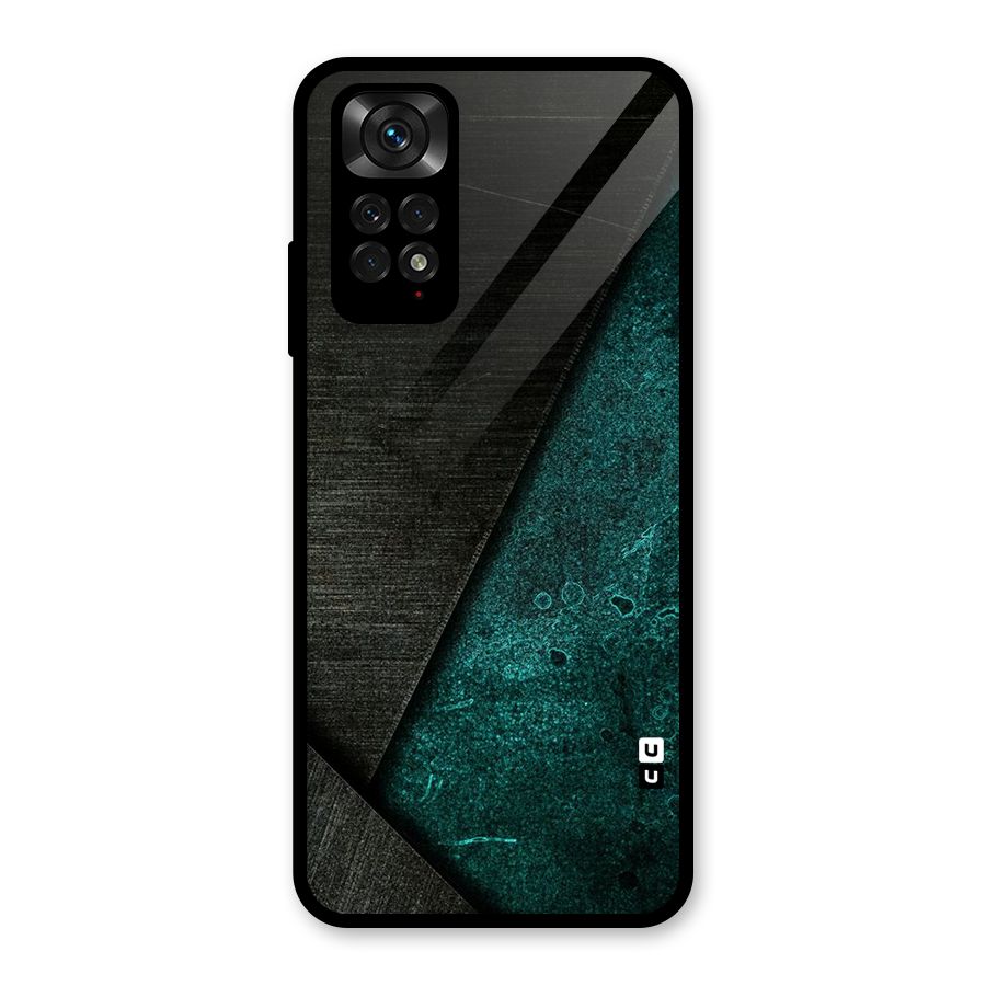 Dark Olive Green Glass Back Case for Redmi Note 11
