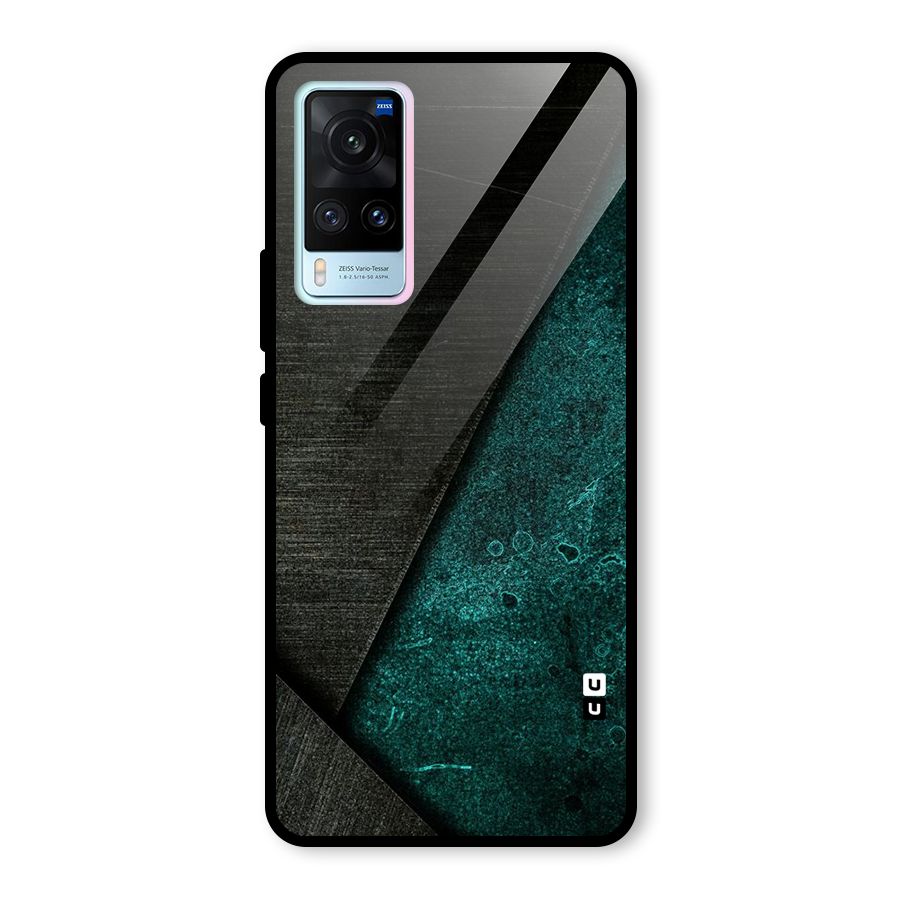 Dark Olive Green Glass Back Case for Vivo X60