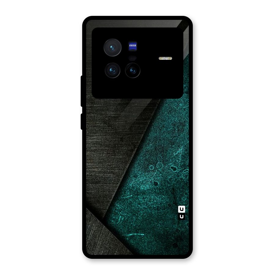 Dark Olive Green Glass Back Case for Vivo X80