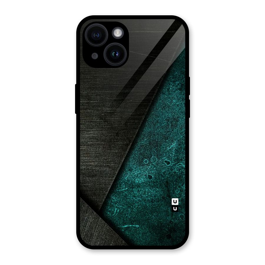 Dark Olive Green Glass Back Case for iPhone 14