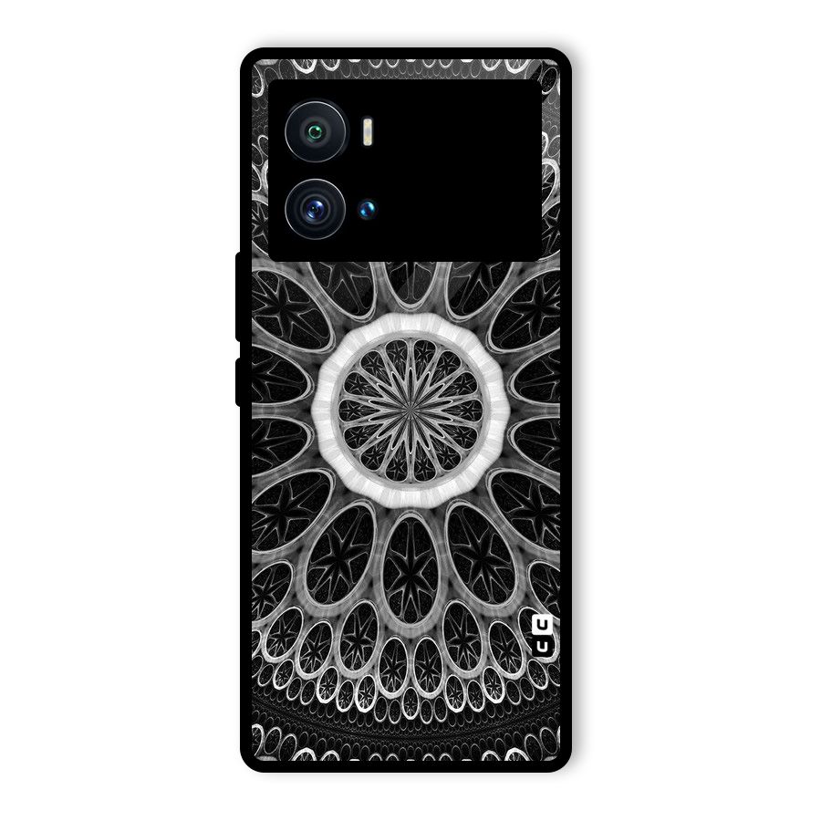 Dark Pattern Art Glass Back Case for Vivo iQOO 9 Pro