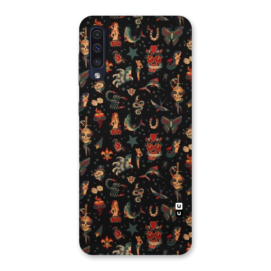 Dark Pattern Back Case for Galaxy A50s