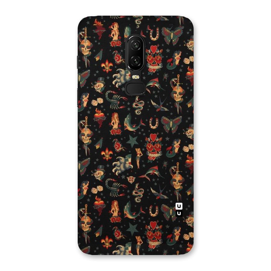 Dark Pattern Back Case for OnePlus 6