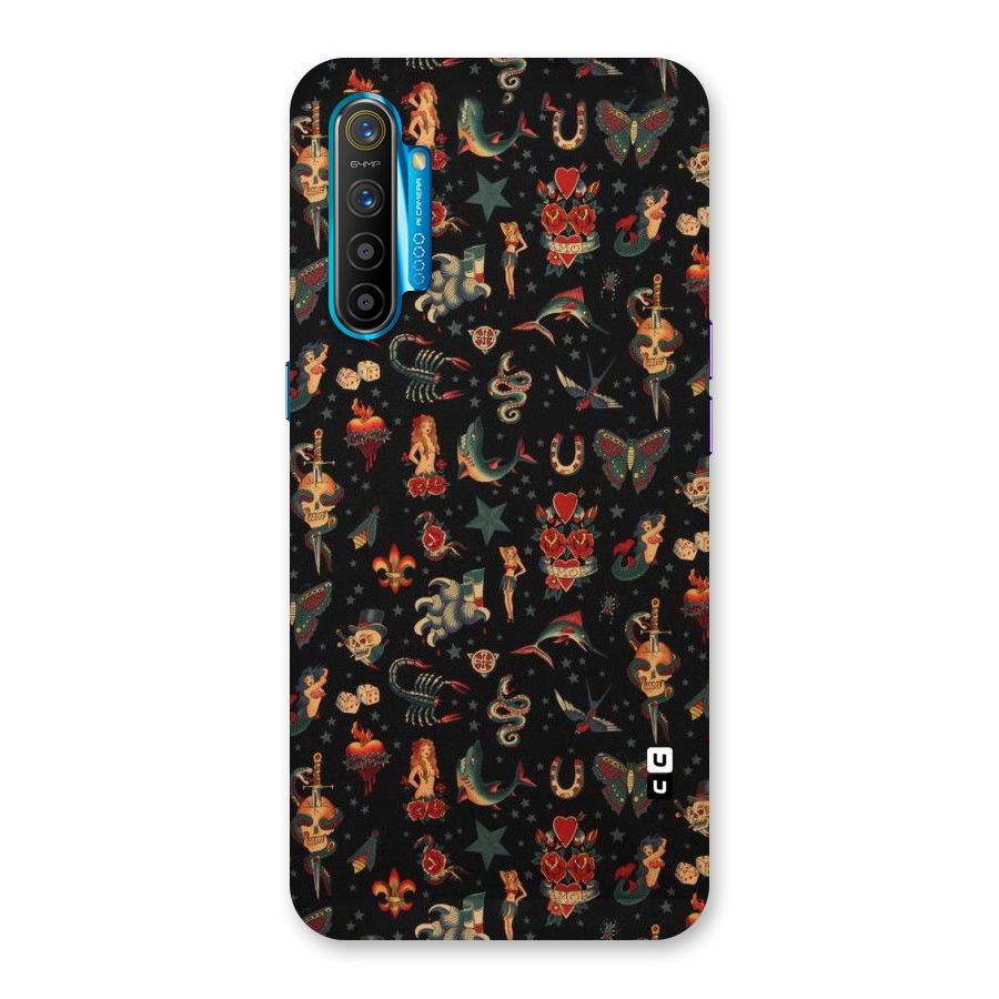 Dark Pattern Back Case for Realme XT