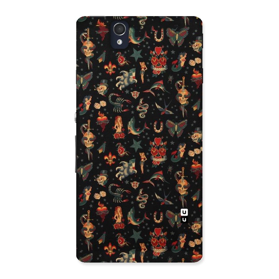 Dark Pattern Back Case for Sony Xperia Z