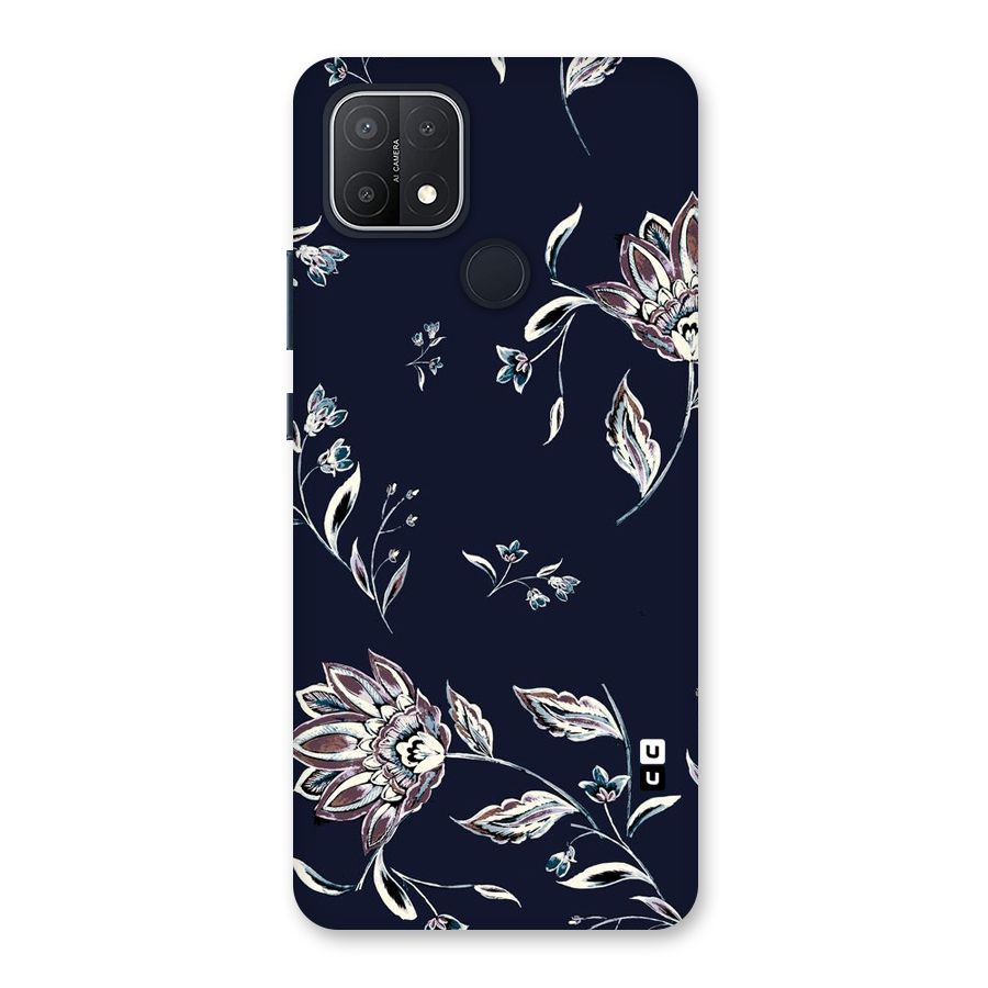 Dark Petals Back Case for Oppo A15