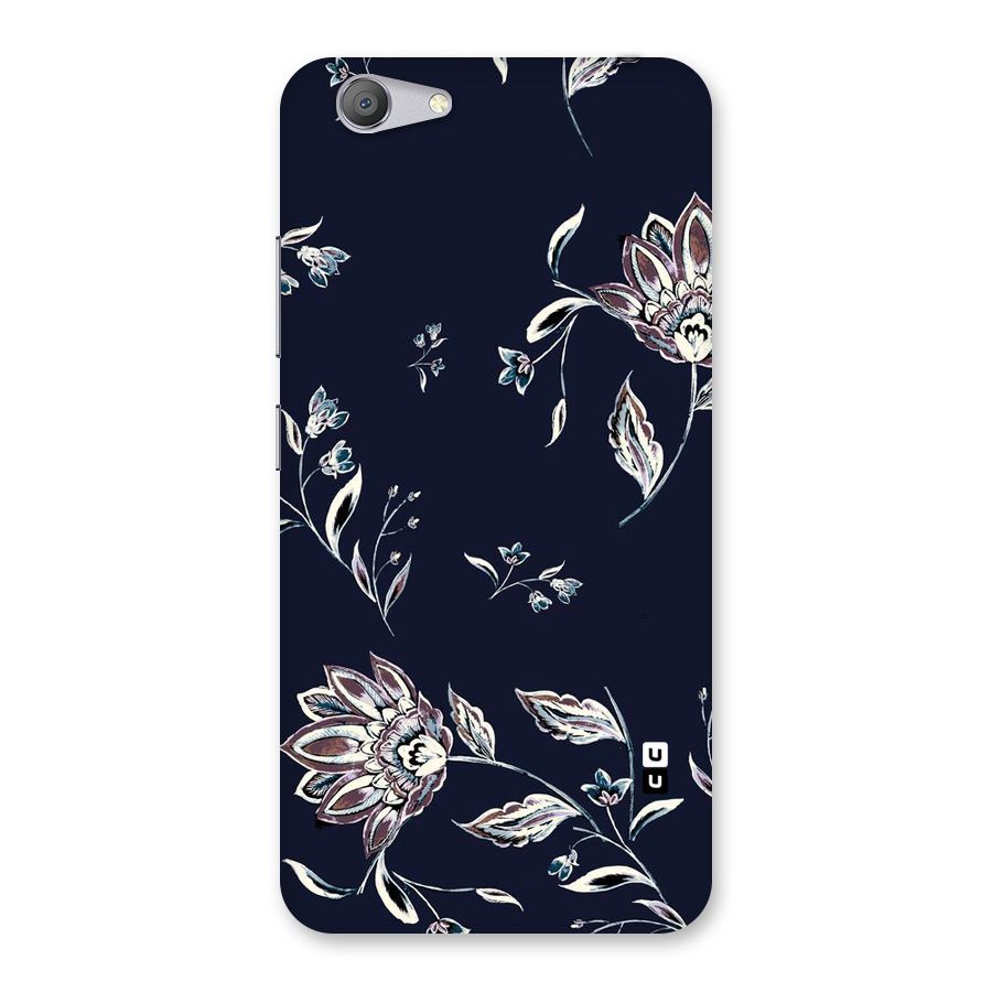 Dark Petals Back Case for Vivo Y53