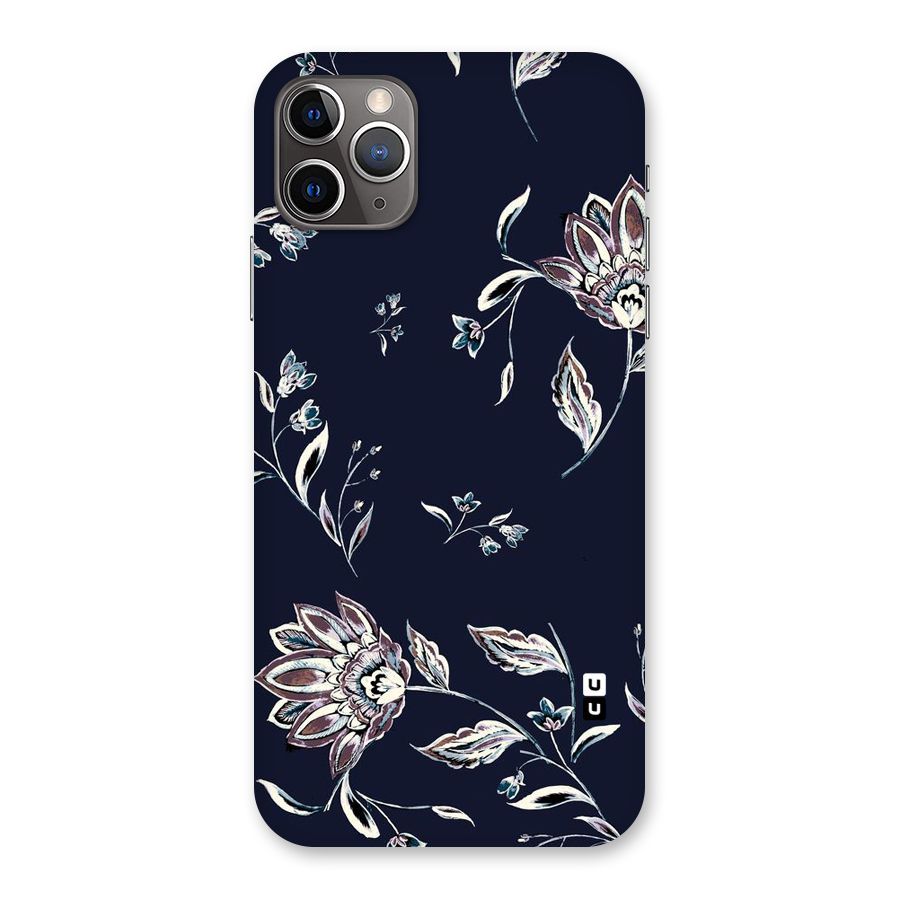 Dark Petals Back Case for iPhone 11 Pro Max