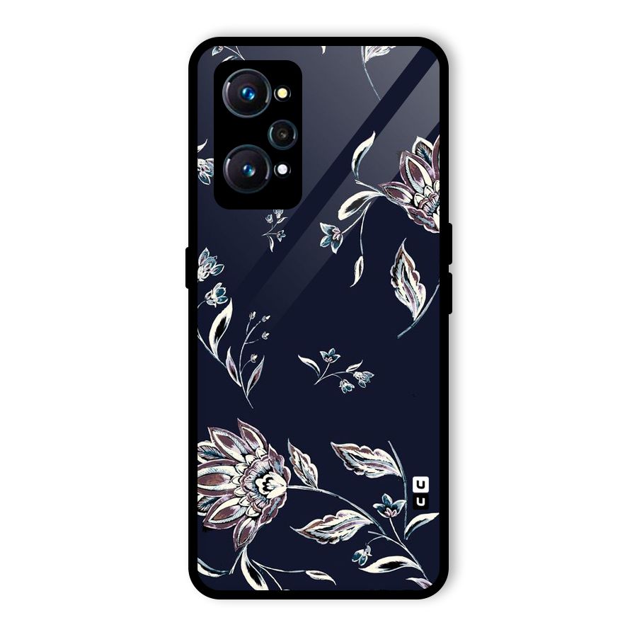 Dark Petals Glass Back Case for Realme GT 2