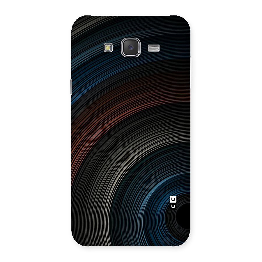 Dark Shade Swirls Back Case for Galaxy J7