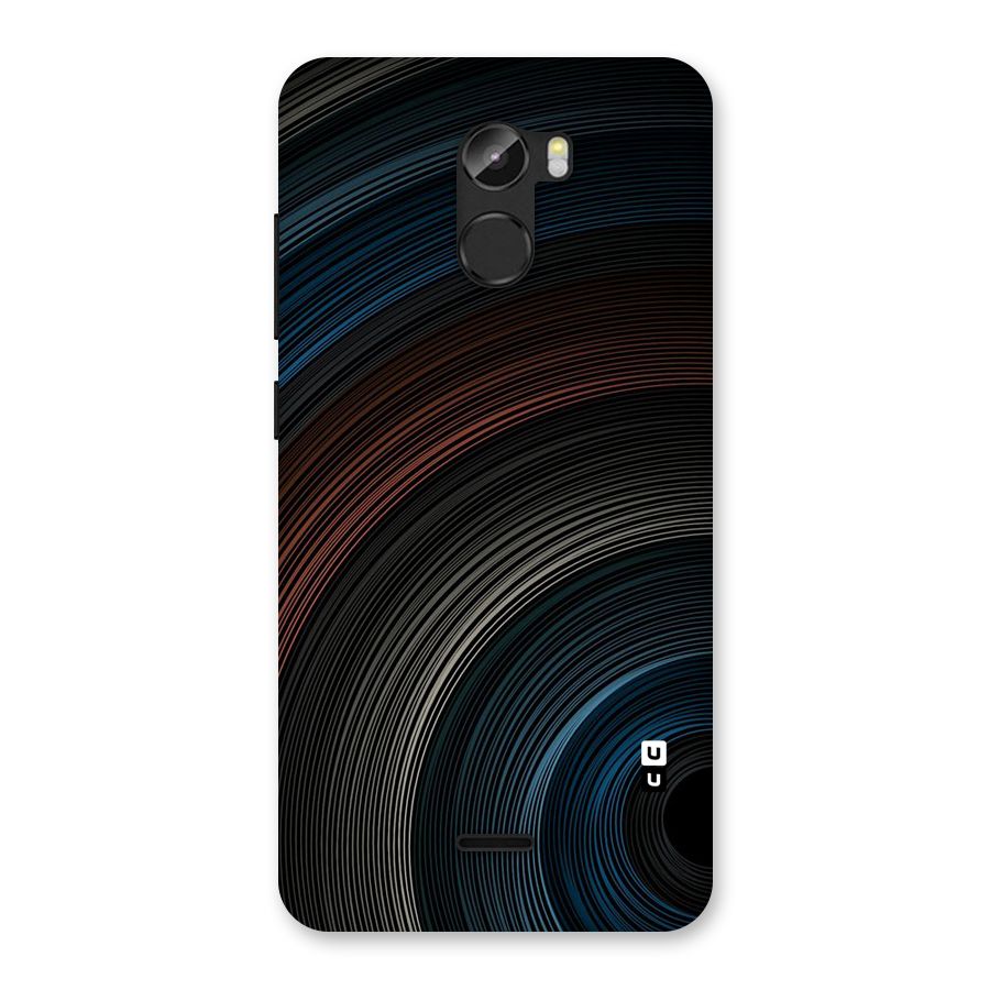 Dark Shade Swirls Back Case for Gionee X1