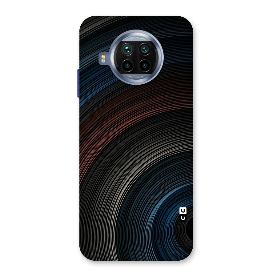 Dark Shade Swirls Back Case for Mi 10i