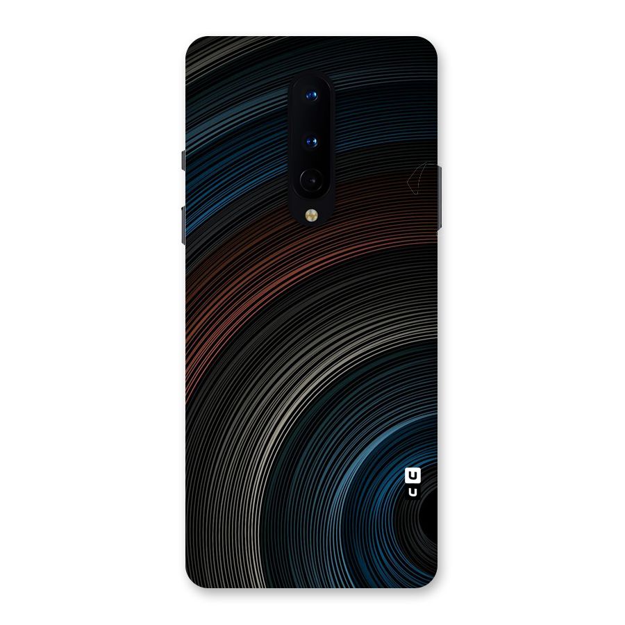 Dark Shade Swirls Back Case for OnePlus 8