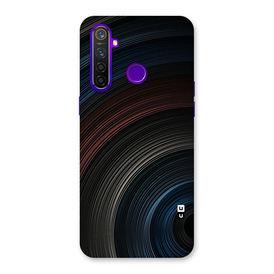 Dark Shade Swirls Back Case for Realme 5 Pro