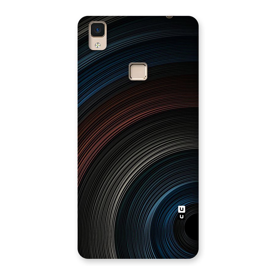 Dark Shade Swirls Back Case for V3 Max