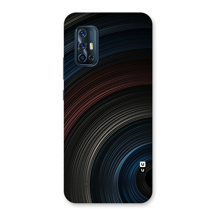 Dark Shade Swirls Back Case for Vivo V17