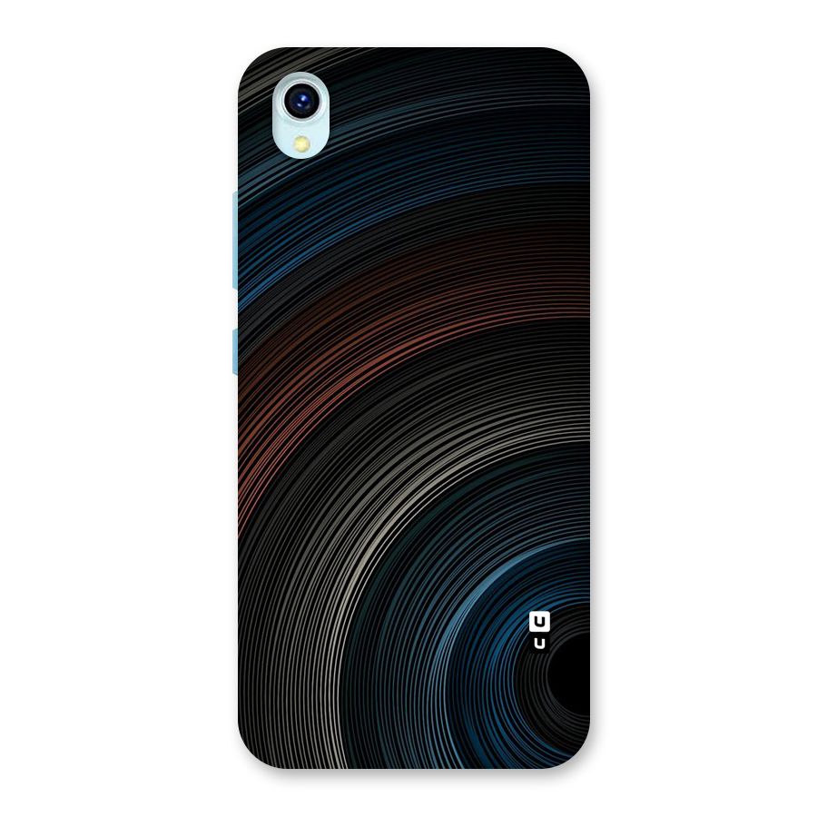 Dark Shade Swirls Back Case for Vivo Y1s