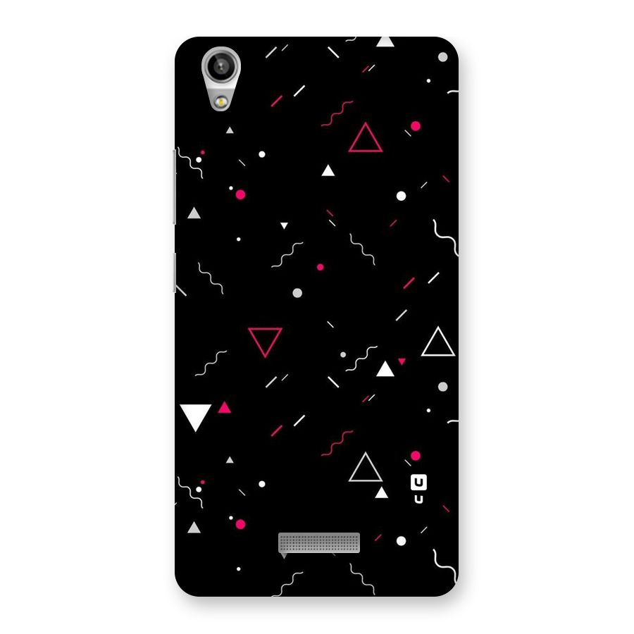 Dark Shapes Design Back Case for Lava-Pixel-V1