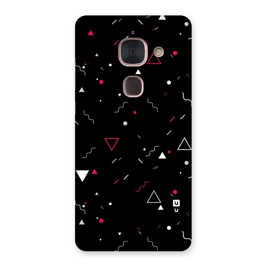 Dark Shapes Design Back Case for Le Max 2