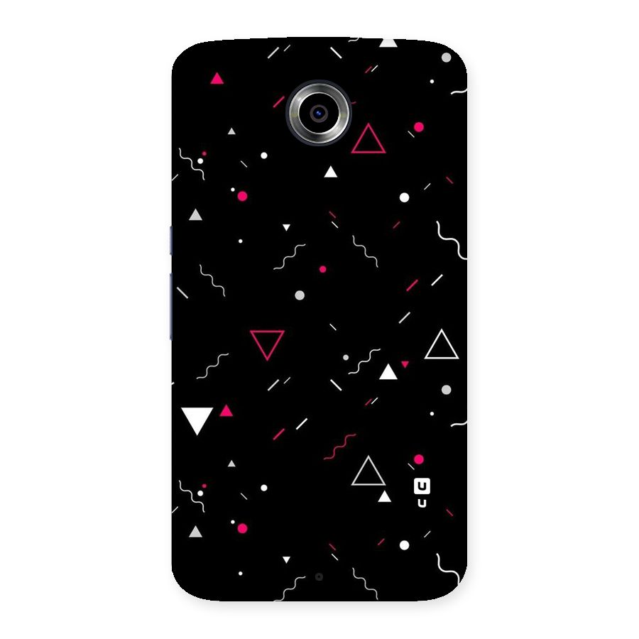 Dark Shapes Design Back Case for Nexsus 6