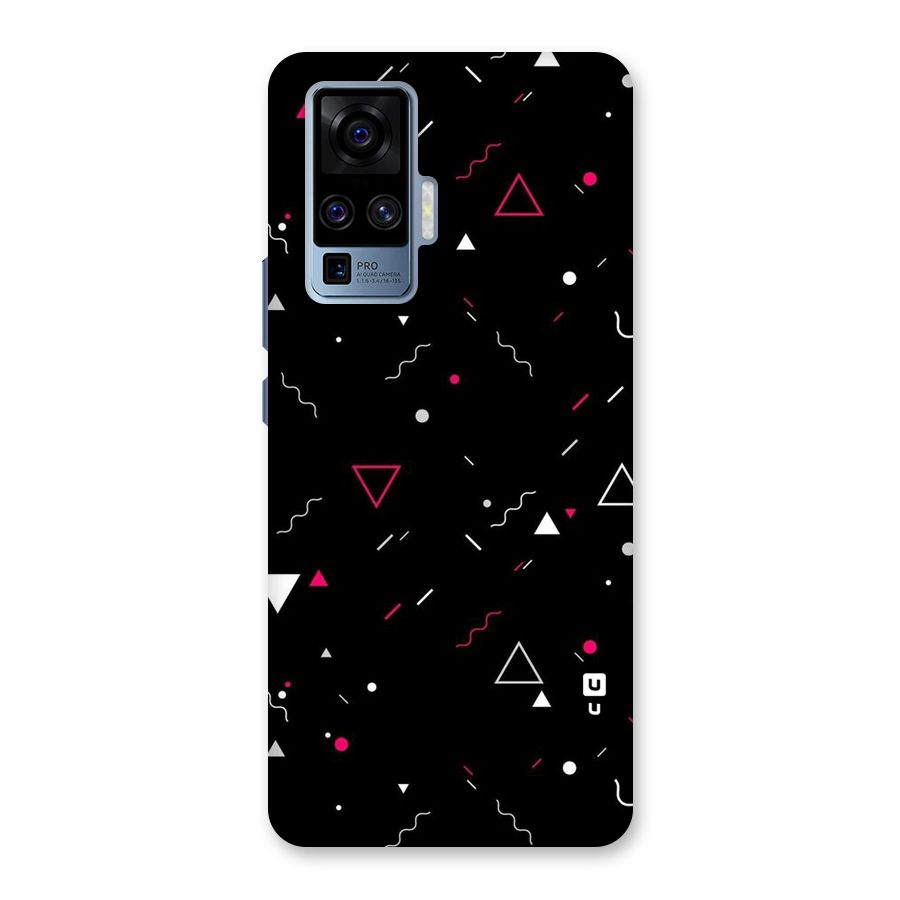 Dark Shapes Design Back Case for Vivo X50 Pro