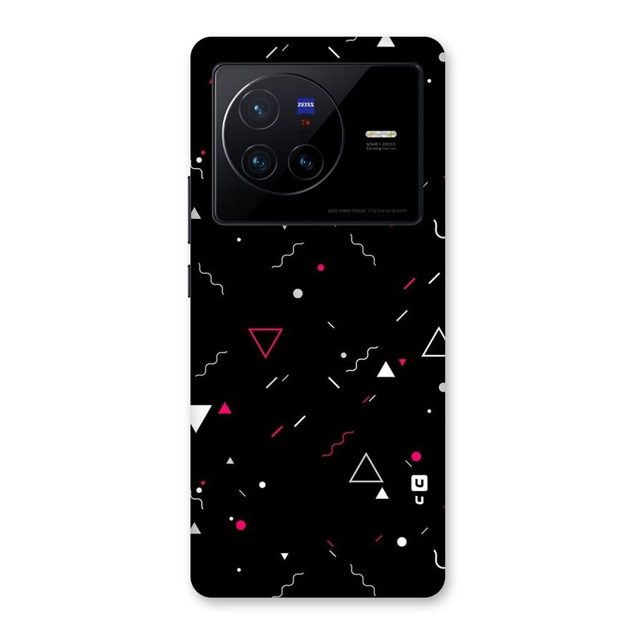 Dark Shapes Design Back Case for Vivo X80