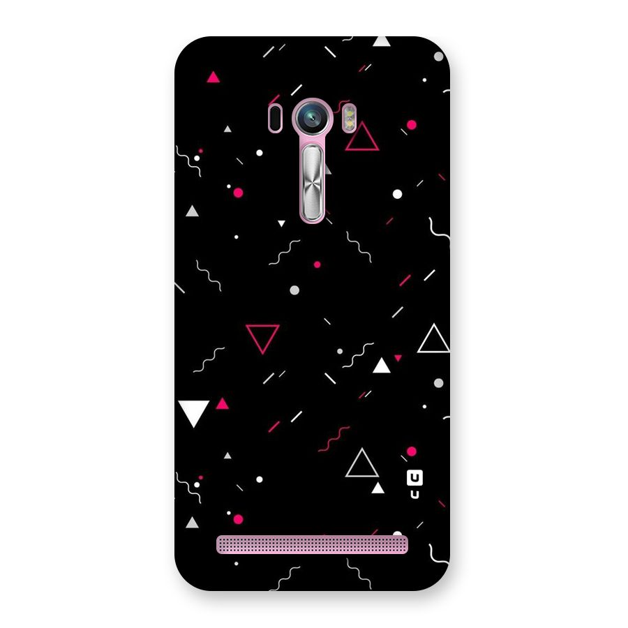 Dark Shapes Design Back Case for Zenfone Selfie